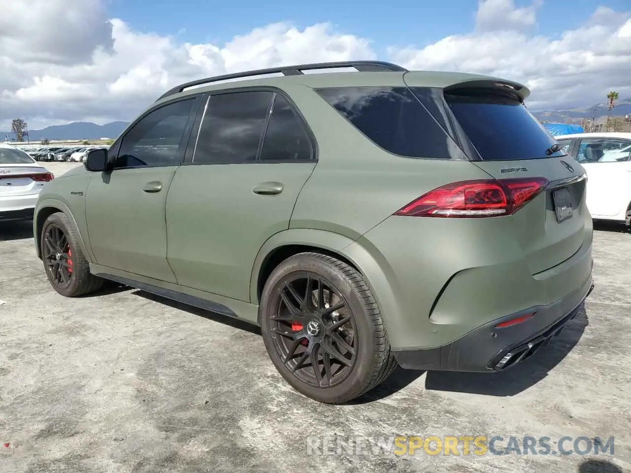 2 Photograph of a damaged car 4JGFB8KB5MA151803 MERCEDES-BENZ GLE-CLASS 2021