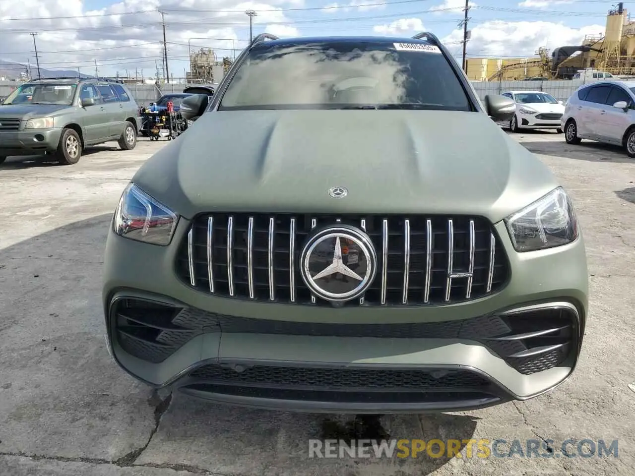 5 Photograph of a damaged car 4JGFB8KB5MA151803 MERCEDES-BENZ GLE-CLASS 2021