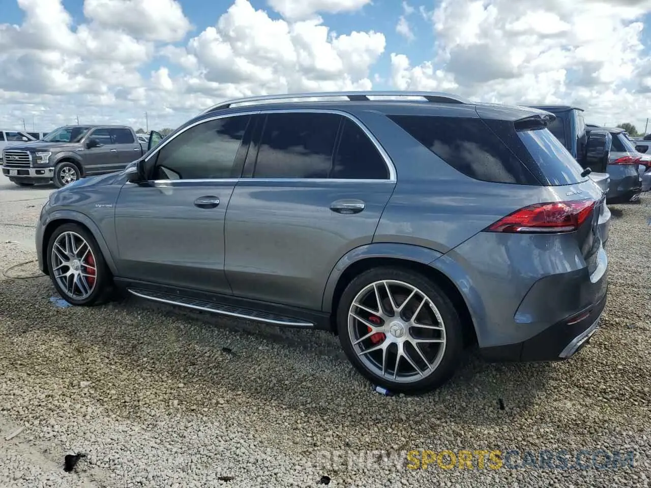 2 Photograph of a damaged car 4JGFB8KB8MA402846 MERCEDES-BENZ GLE-CLASS 2021