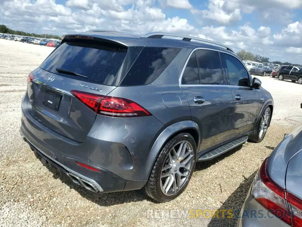 3 Photograph of a damaged car 4JGFB8KB8MA402846 MERCEDES-BENZ GLE-CLASS 2021
