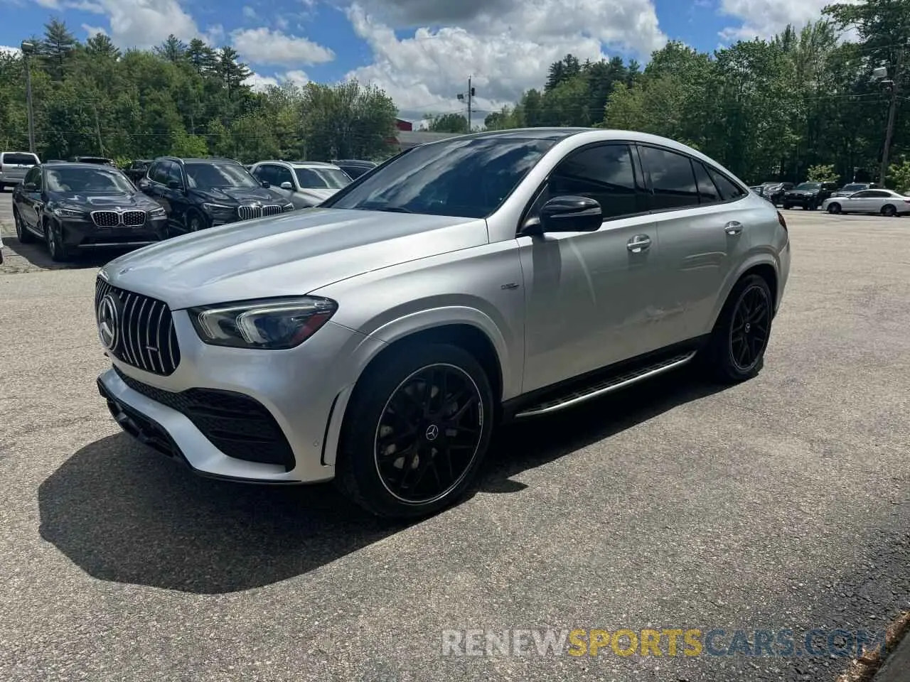 2 Photograph of a damaged car 4JGFD6BB0MA398662 MERCEDES-BENZ GLE-CLASS 2021