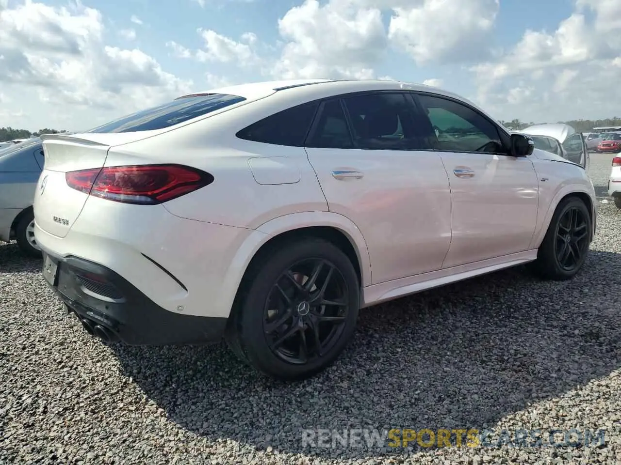 3 Photograph of a damaged car 4JGFD6BB0MA559138 MERCEDES-BENZ GLE-CLASS 2021