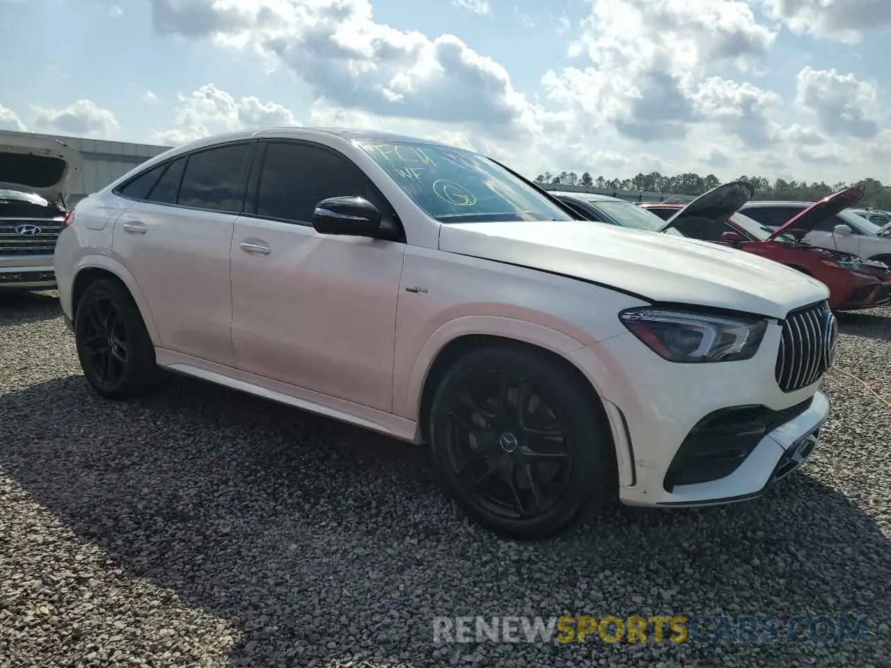 4 Photograph of a damaged car 4JGFD6BB0MA559138 MERCEDES-BENZ GLE-CLASS 2021