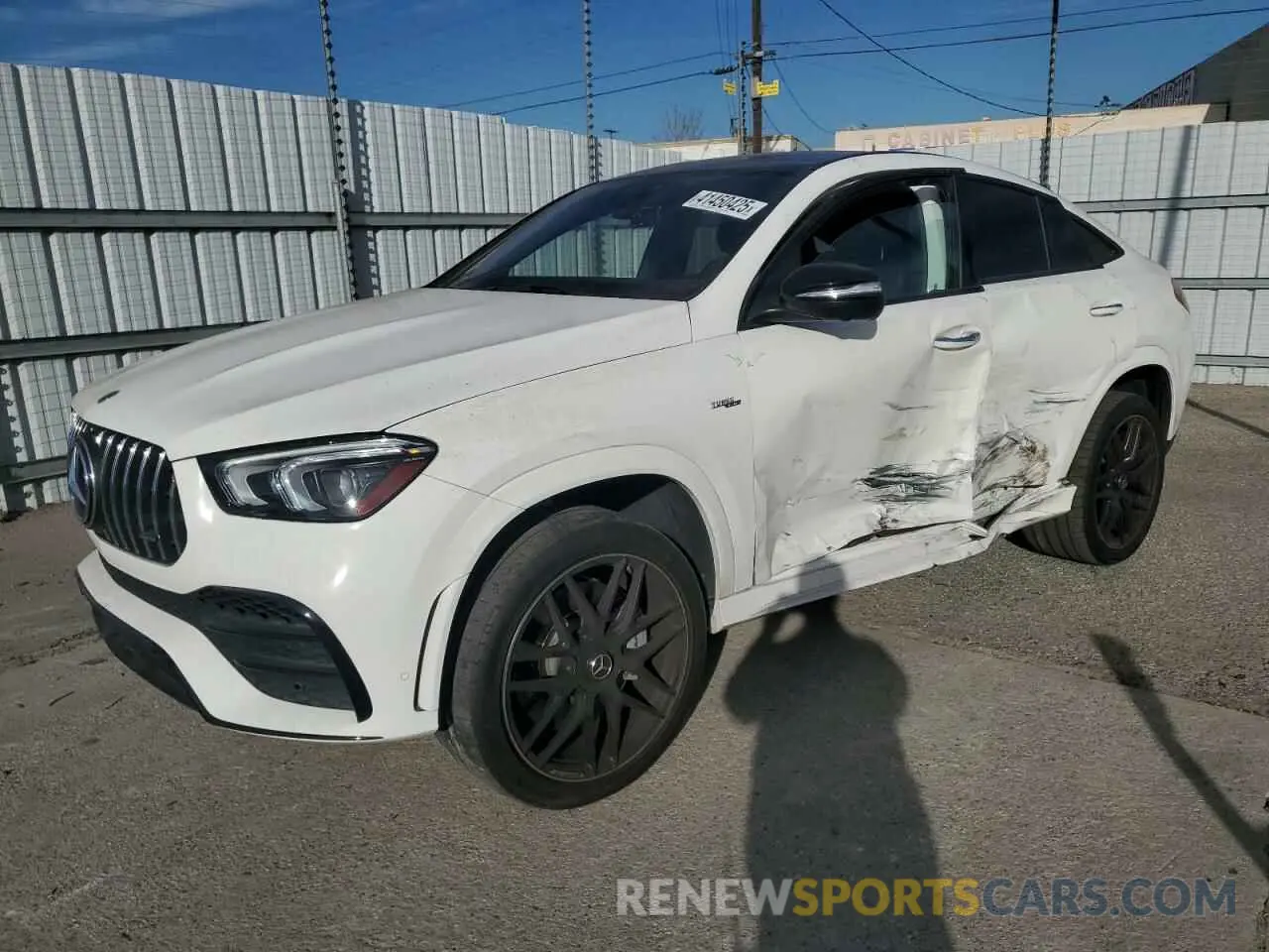 1 Photograph of a damaged car 4JGFD6BB0MA559463 MERCEDES-BENZ GLE-CLASS 2021