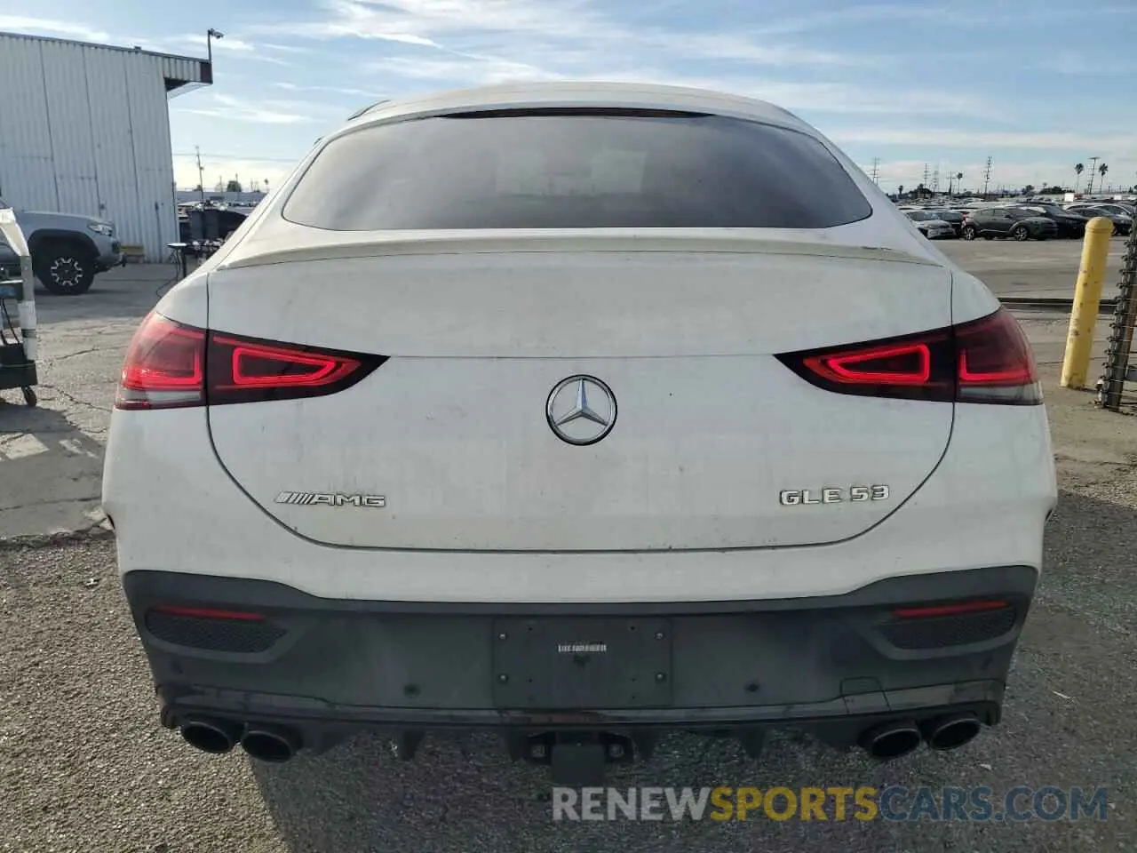 6 Photograph of a damaged car 4JGFD6BB0MA559463 MERCEDES-BENZ GLE-CLASS 2021