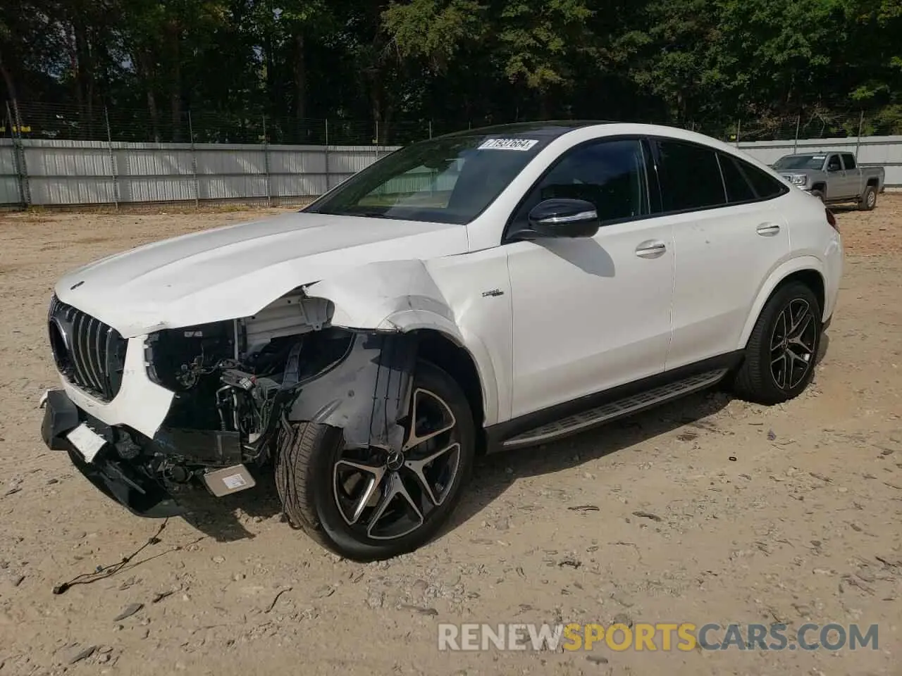 1 Photograph of a damaged car 4JGFD6BB1MA215463 MERCEDES-BENZ GLE-CLASS 2021