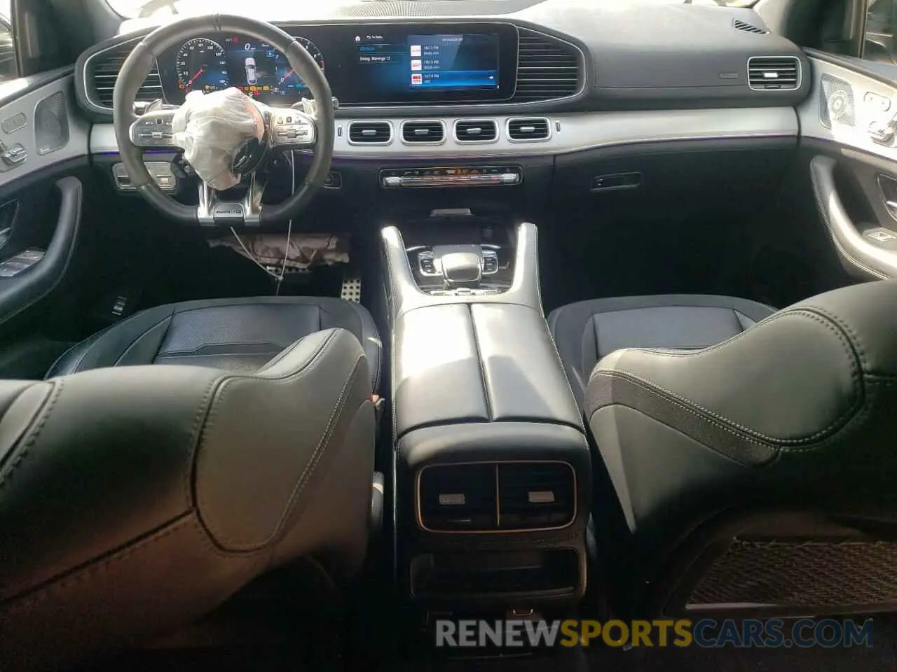 8 Photograph of a damaged car 4JGFD6BB1MA215463 MERCEDES-BENZ GLE-CLASS 2021