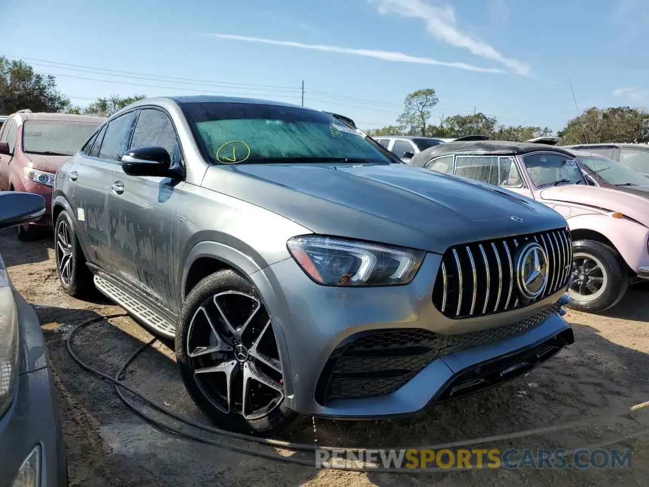 1 Photograph of a damaged car 4JGFD6BB1MA268308 MERCEDES-BENZ GLE-CLASS 2021