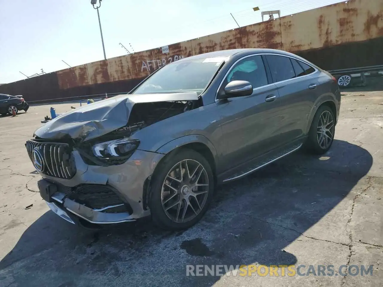 1 Photograph of a damaged car 4JGFD6BB1MA398718 MERCEDES-BENZ GLE-CLASS 2021