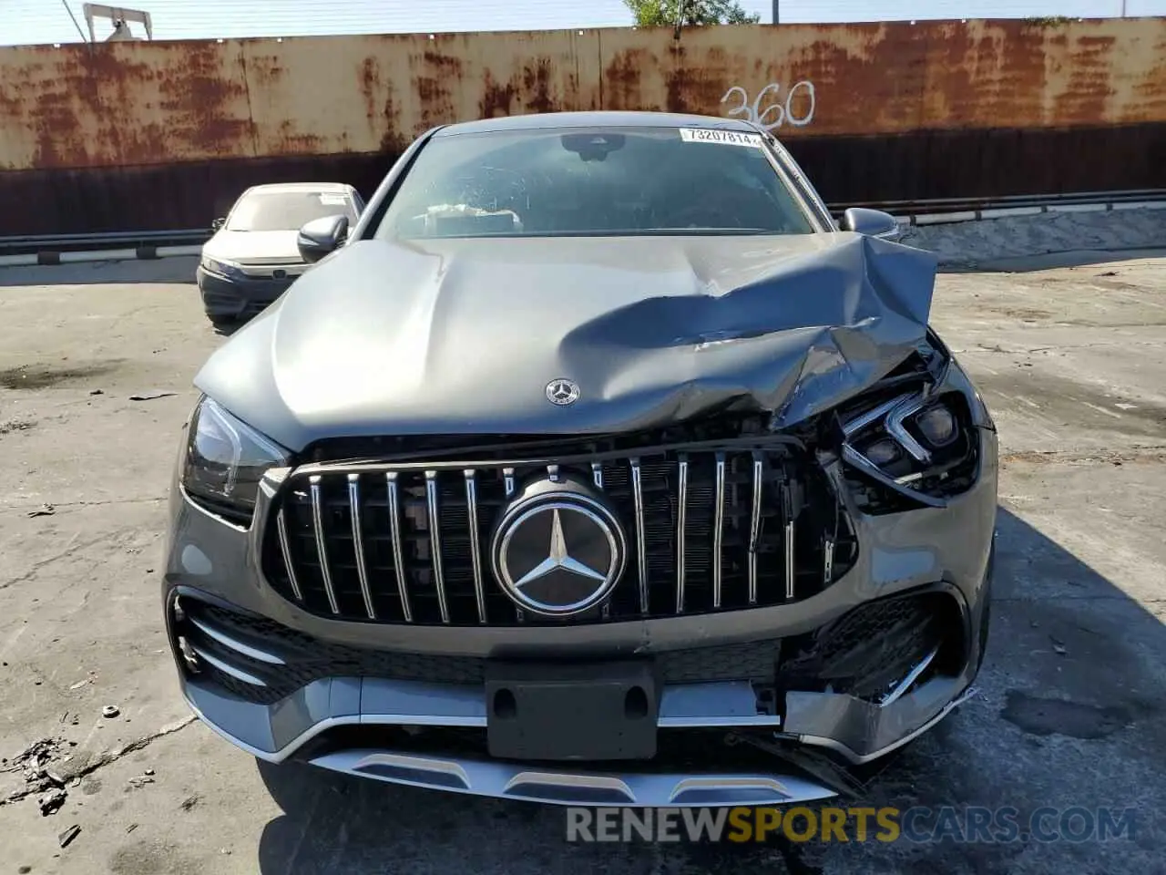 5 Photograph of a damaged car 4JGFD6BB1MA398718 MERCEDES-BENZ GLE-CLASS 2021