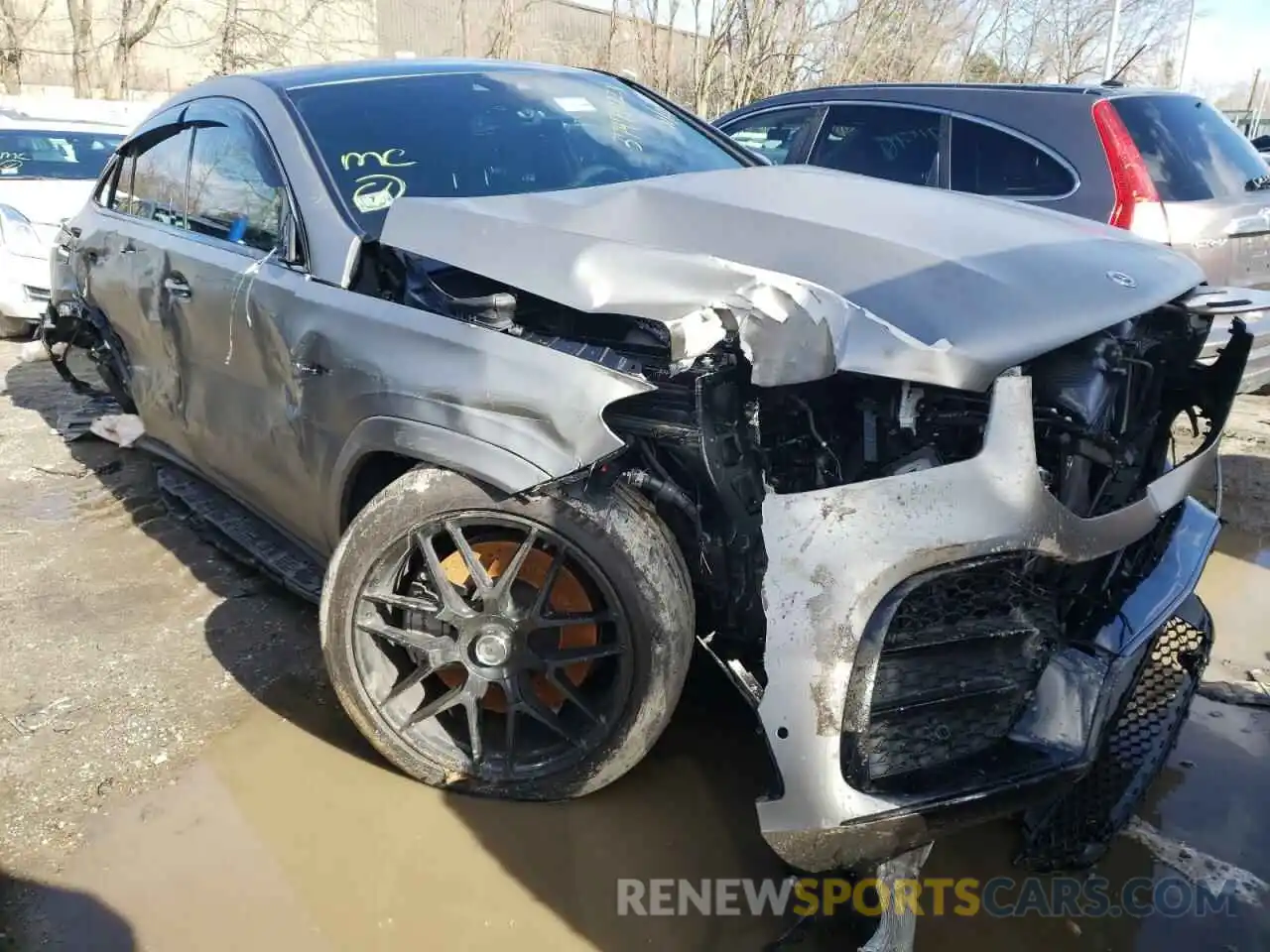 1 Photograph of a damaged car 4JGFD6BB1MA507565 MERCEDES-BENZ GLE-CLASS 2021