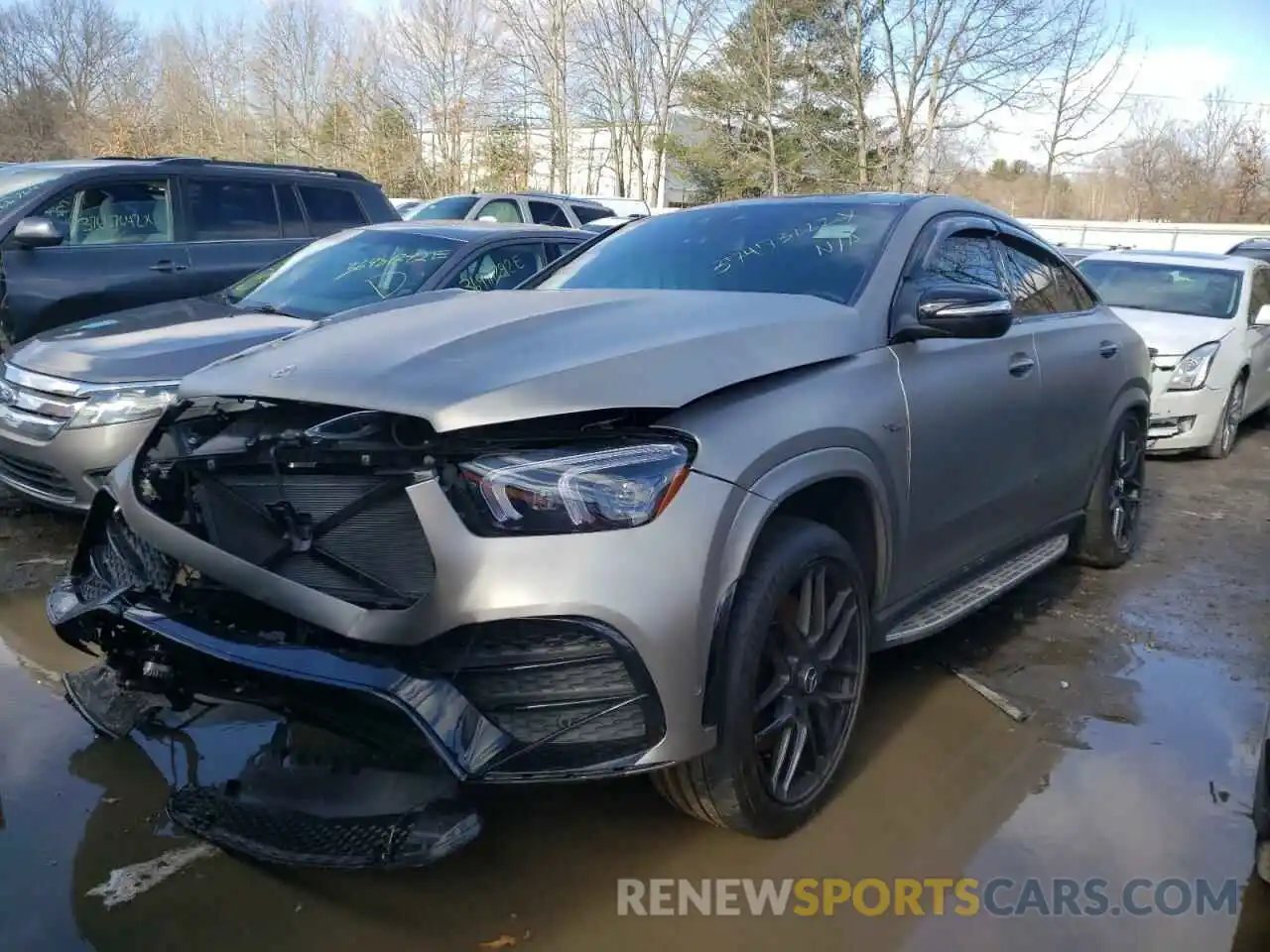 2 Photograph of a damaged car 4JGFD6BB1MA507565 MERCEDES-BENZ GLE-CLASS 2021