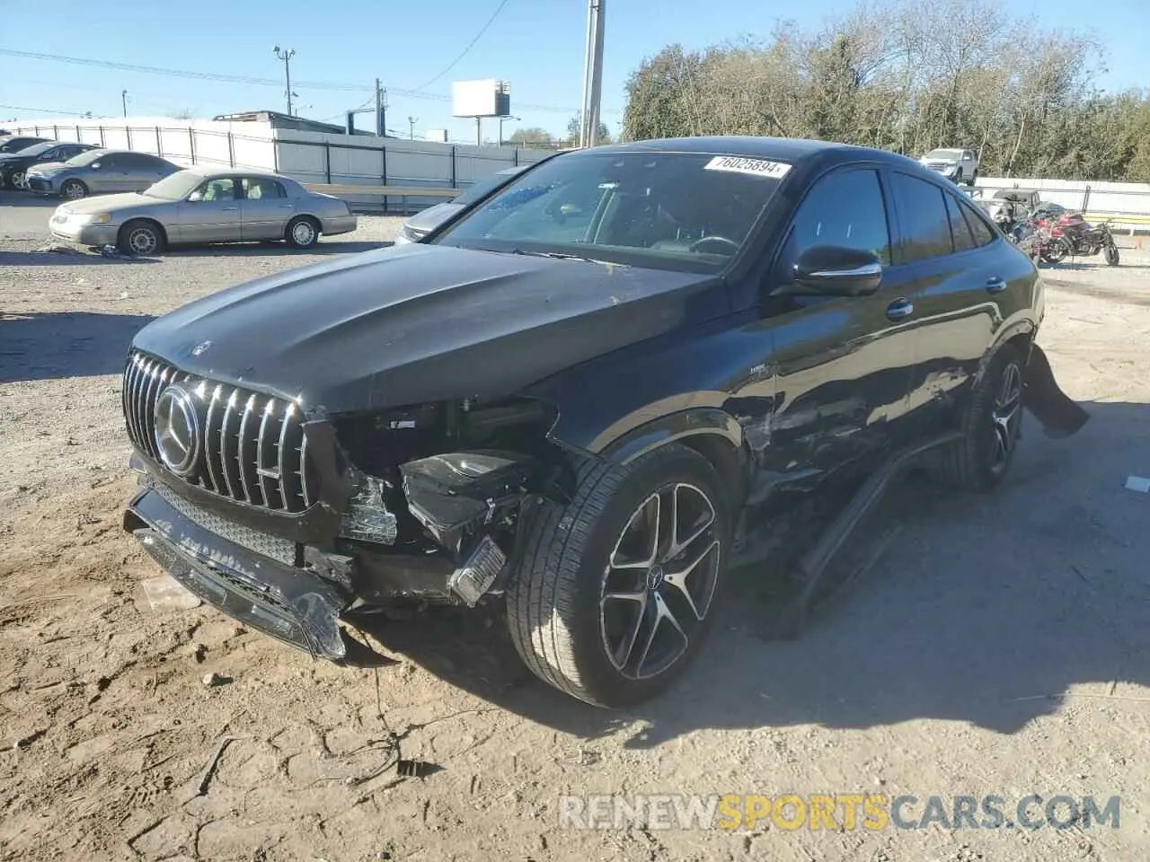 1 Photograph of a damaged car 4JGFD6BB2MA217545 MERCEDES-BENZ GLE-CLASS 2021