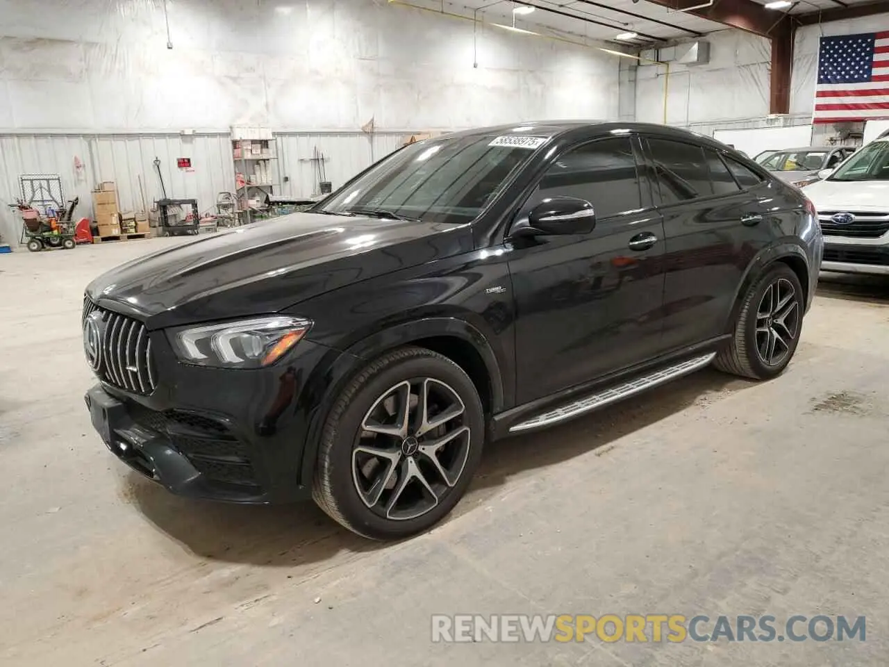 1 Photograph of a damaged car 4JGFD6BB2MA398792 MERCEDES-BENZ GLE-CLASS 2021