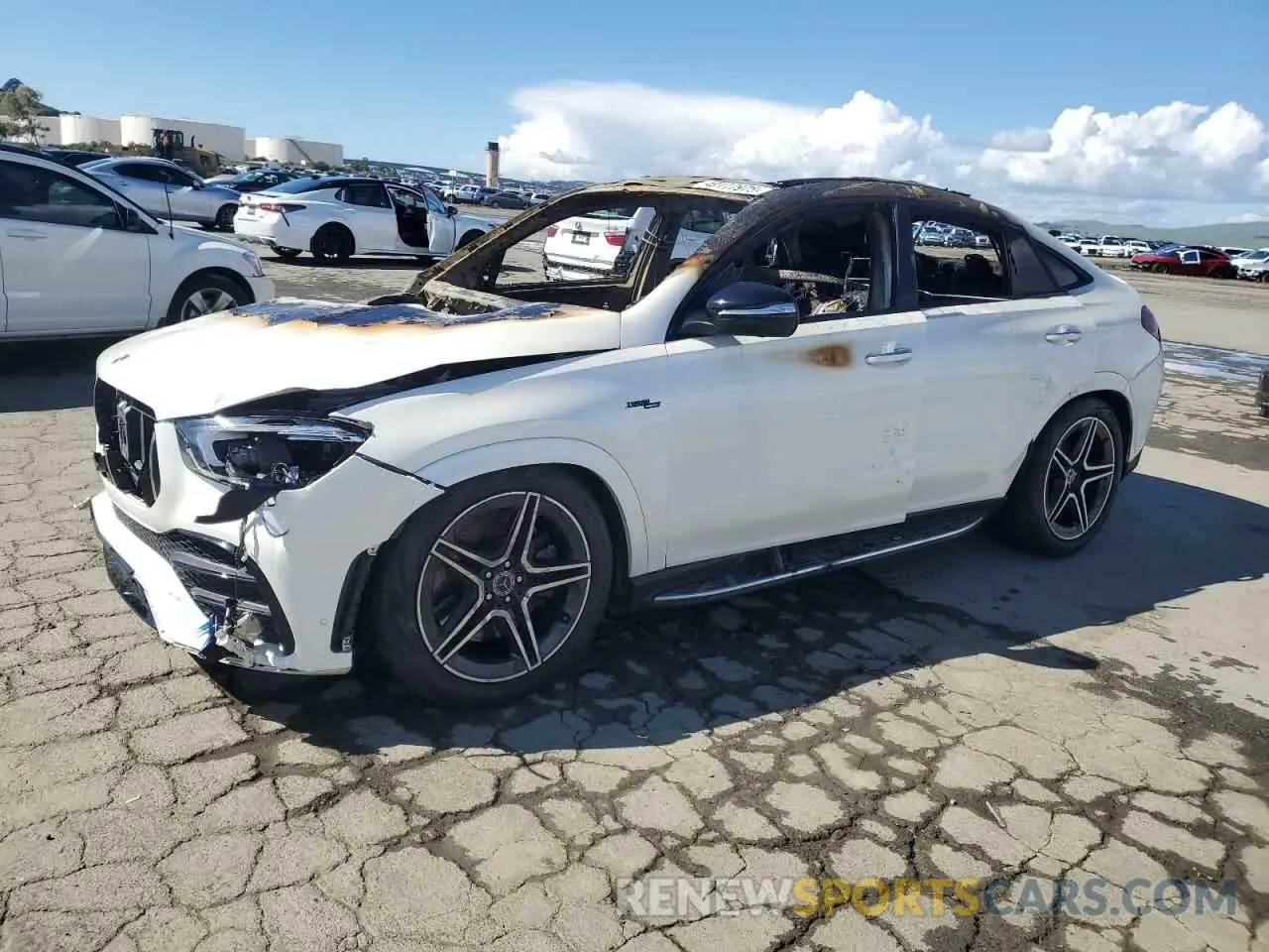 1 Photograph of a damaged car 4JGFD6BB3MA396064 MERCEDES-BENZ GLE-CLASS 2021