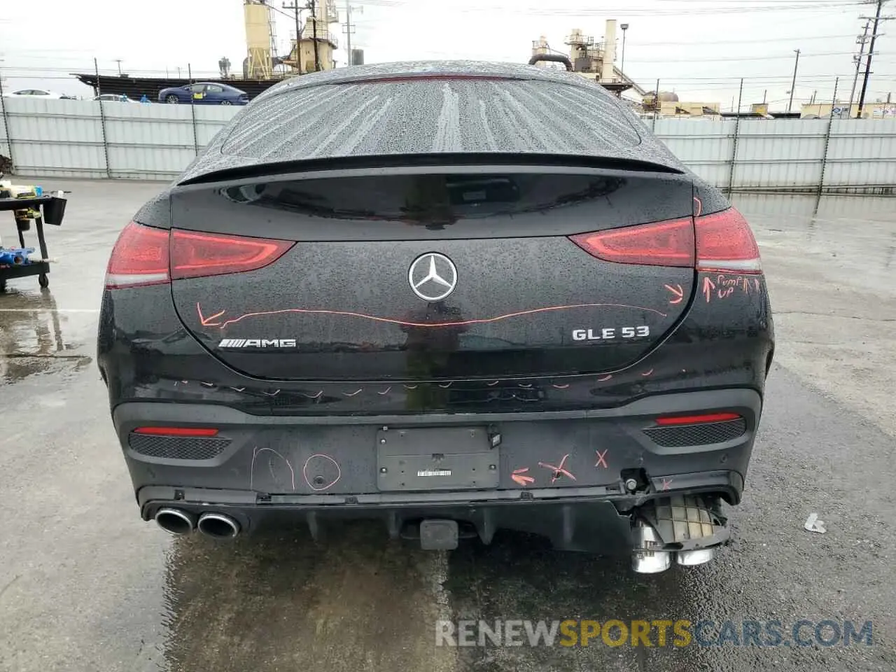 6 Photograph of a damaged car 4JGFD6BB3MA511472 MERCEDES-BENZ GLE-CLASS 2021