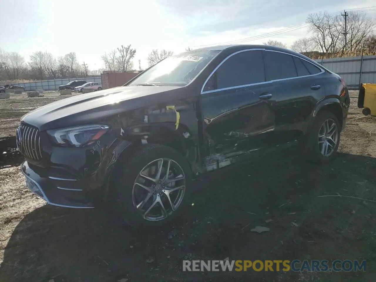 1 Photograph of a damaged car 4JGFD6BB4MA391522 MERCEDES-BENZ GLE-CLASS 2021