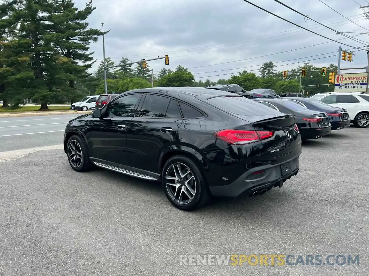 3 Photograph of a damaged car 4JGFD6BB5MA206992 MERCEDES-BENZ GLE-CLASS 2021