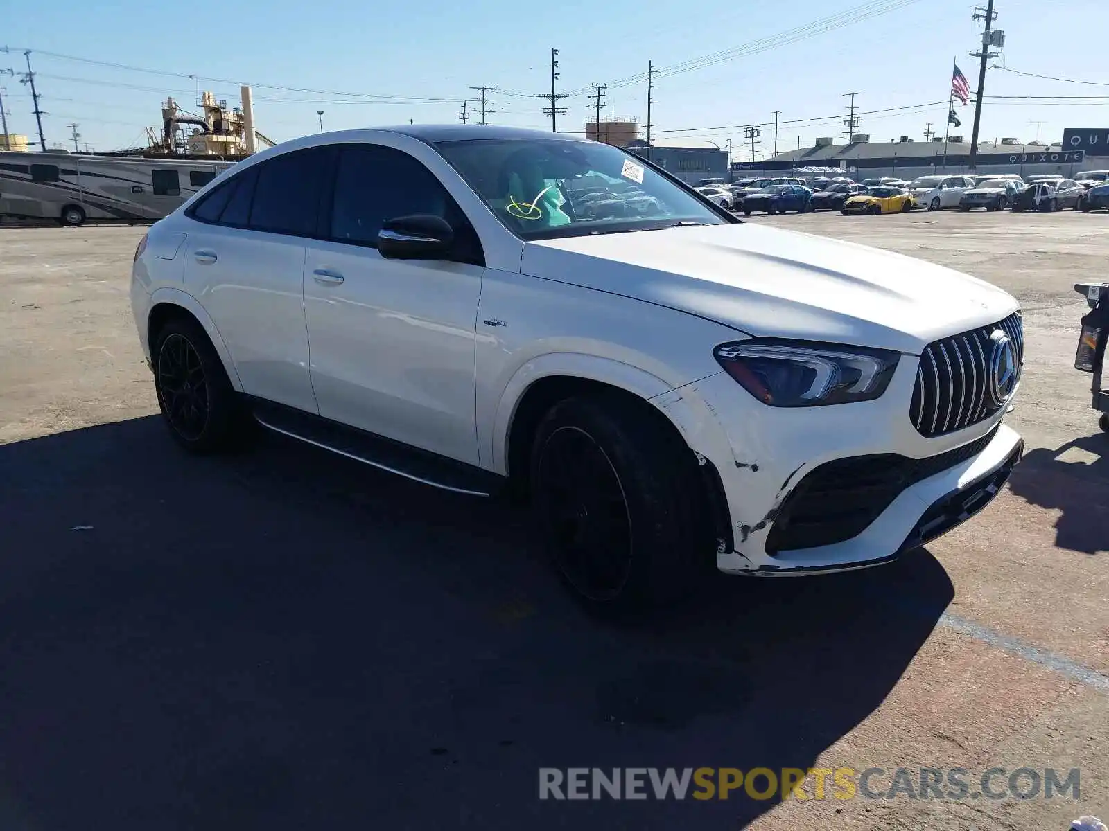 1 Photograph of a damaged car 4JGFD6BB5MA330762 MERCEDES-BENZ GLE-CLASS 2021