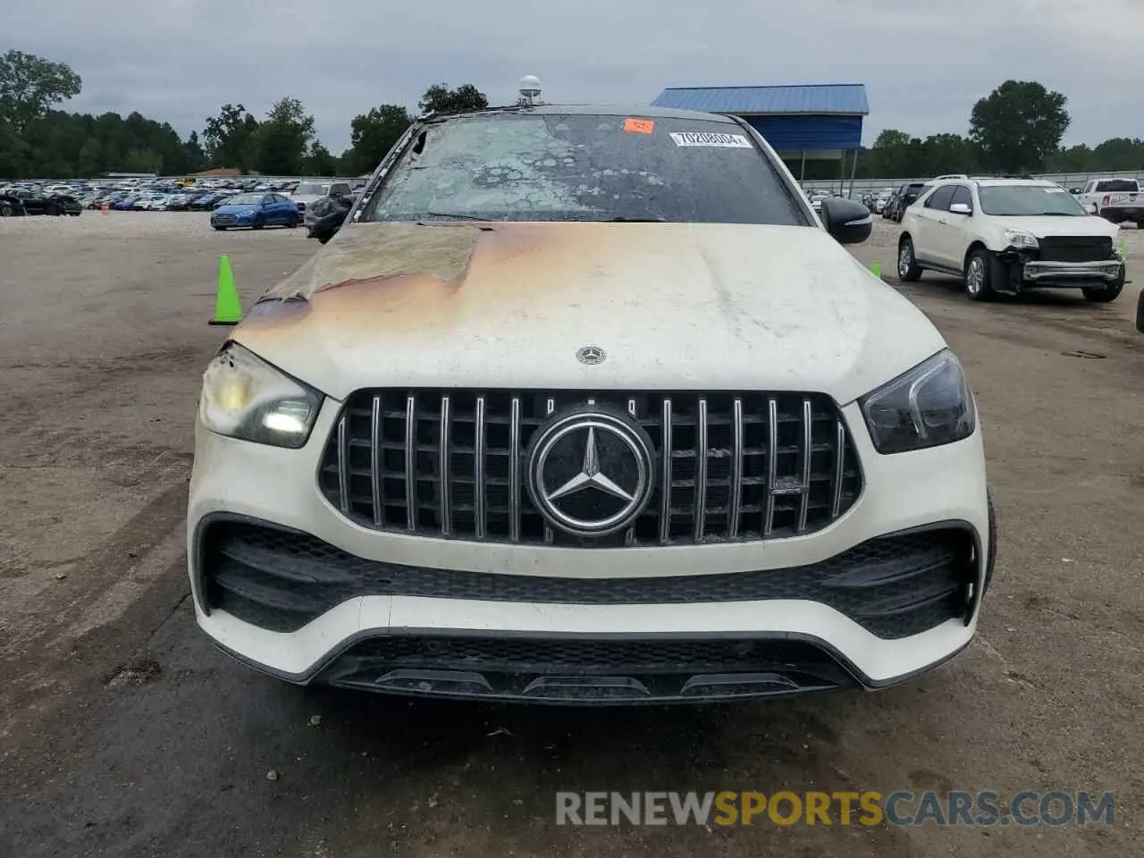 5 Photograph of a damaged car 4JGFD6BB5MA393280 MERCEDES-BENZ GLE-CLASS 2021