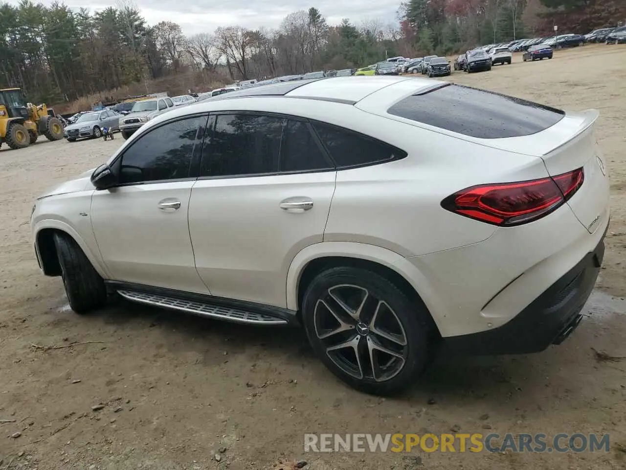 2 Photograph of a damaged car 4JGFD6BB6MA400513 MERCEDES-BENZ GLE-CLASS 2021