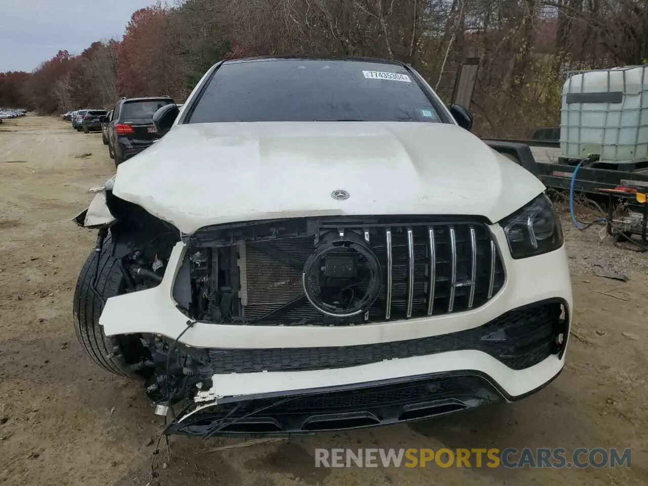 5 Photograph of a damaged car 4JGFD6BB6MA400513 MERCEDES-BENZ GLE-CLASS 2021