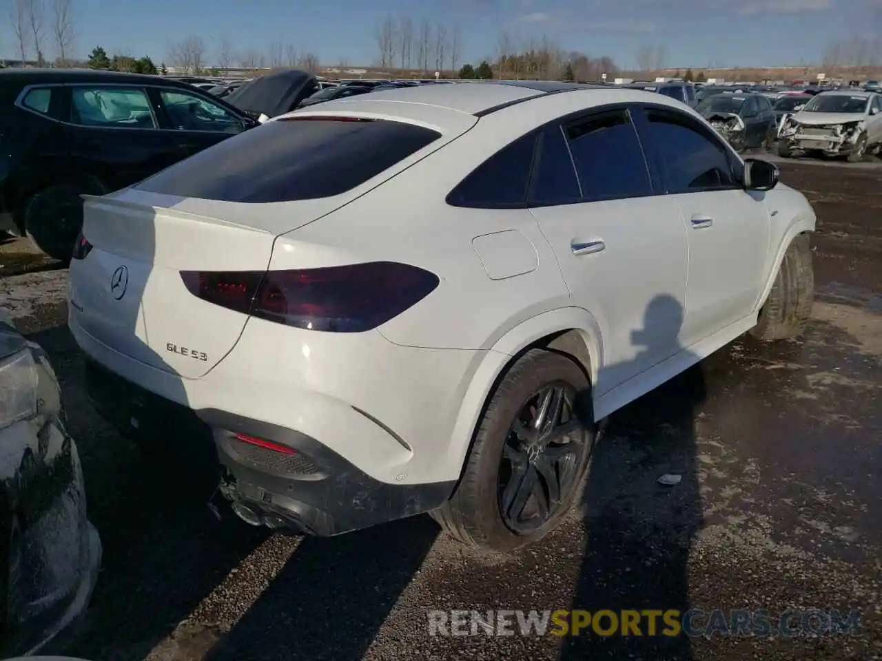 4 Photograph of a damaged car 4JGFD6BB7MA291821 MERCEDES-BENZ GLE-CLASS 2021