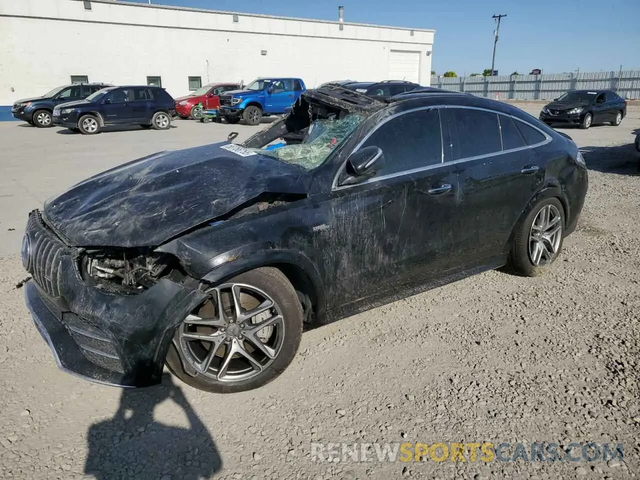 1 Photograph of a damaged car 4JGFD6BB8MA372259 MERCEDES-BENZ GLE-CLASS 2021