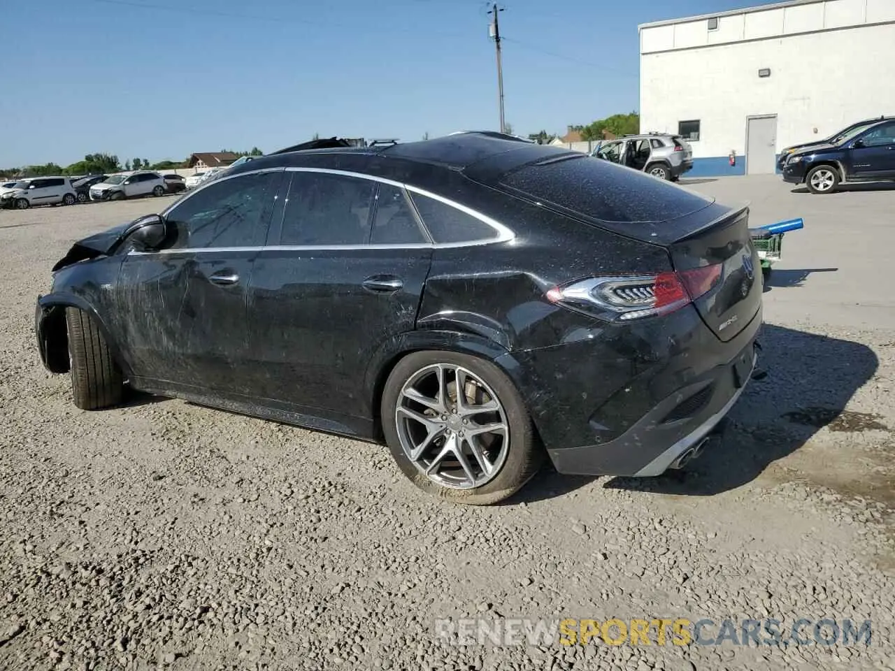 2 Photograph of a damaged car 4JGFD6BB8MA372259 MERCEDES-BENZ GLE-CLASS 2021