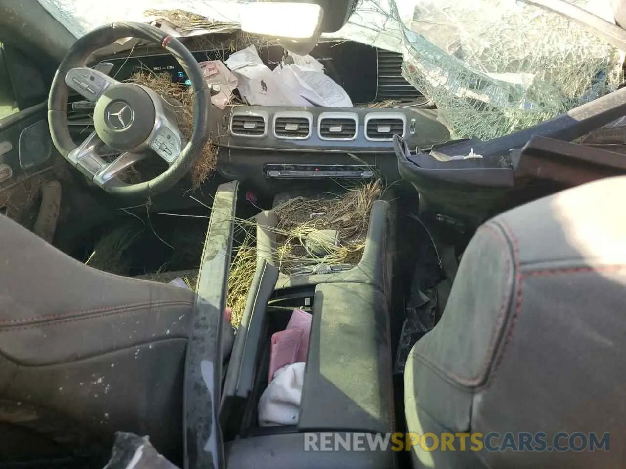 8 Photograph of a damaged car 4JGFD6BB8MA372259 MERCEDES-BENZ GLE-CLASS 2021