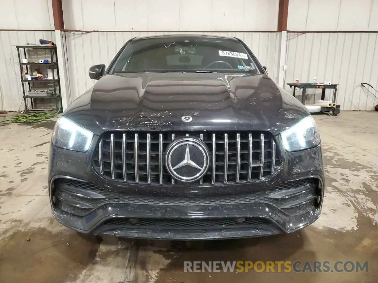 5 Photograph of a damaged car 4JGFD6BB8MA451334 MERCEDES-BENZ GLE-CLASS 2021