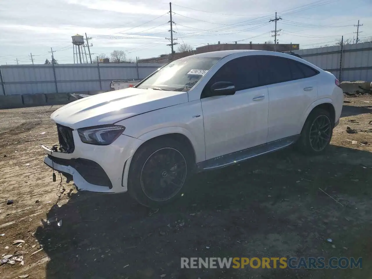 1 Photograph of a damaged car 4JGFD6BB9MA234181 MERCEDES-BENZ GLE-CLASS 2021