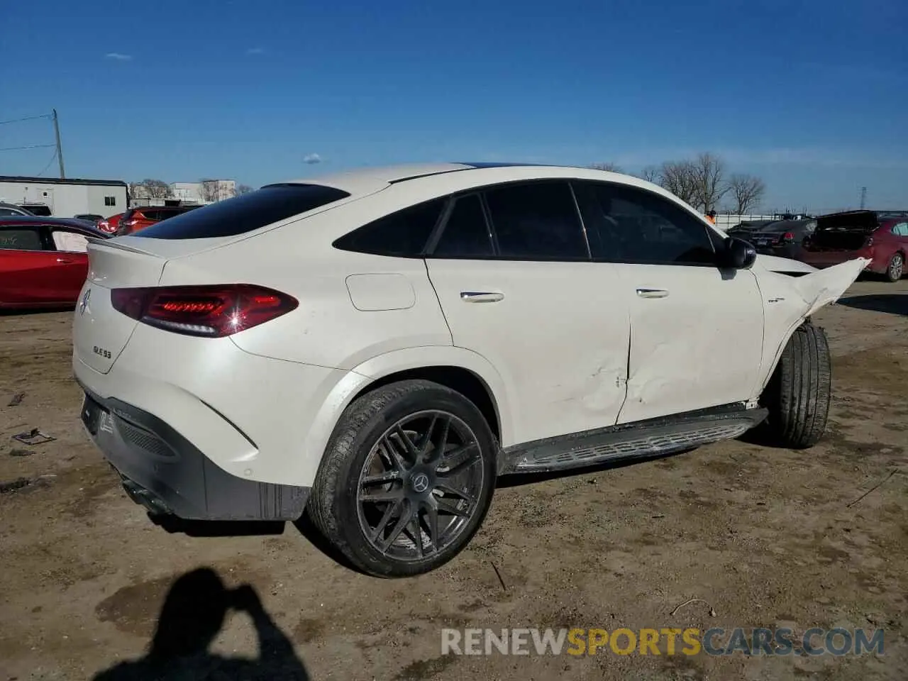3 Photograph of a damaged car 4JGFD6BB9MA234181 MERCEDES-BENZ GLE-CLASS 2021