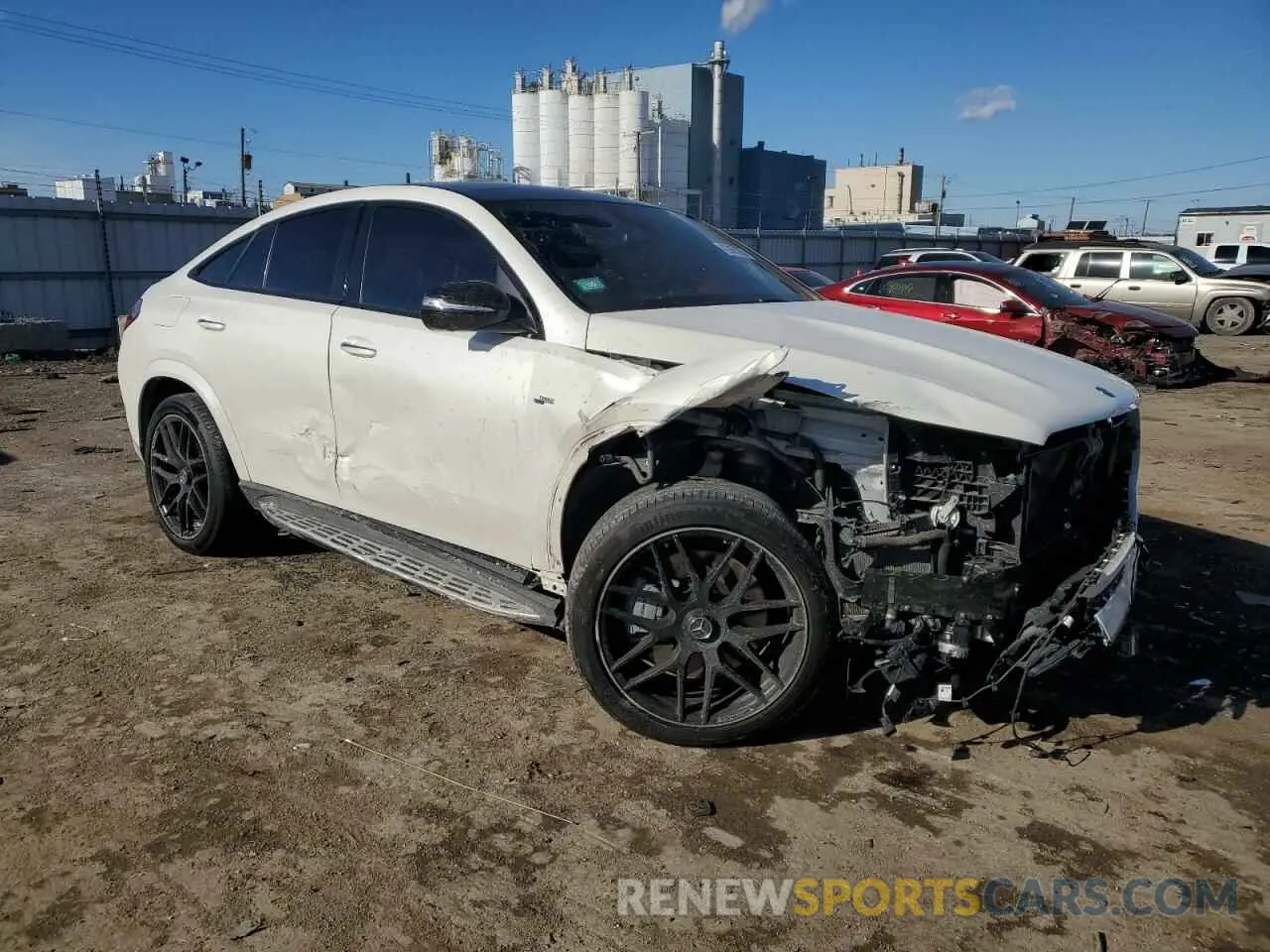 4 Photograph of a damaged car 4JGFD6BB9MA234181 MERCEDES-BENZ GLE-CLASS 2021