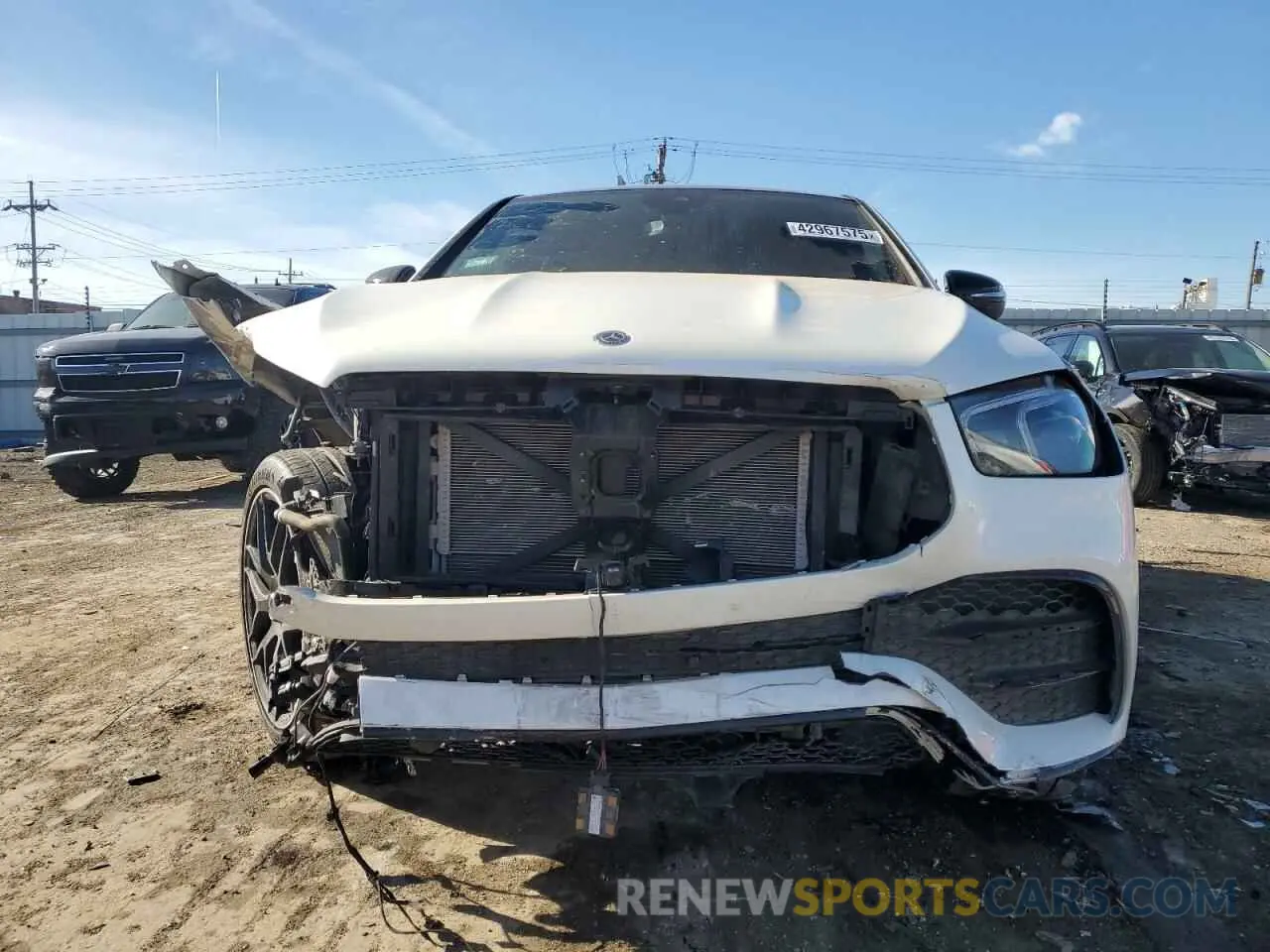 5 Photograph of a damaged car 4JGFD6BB9MA234181 MERCEDES-BENZ GLE-CLASS 2021