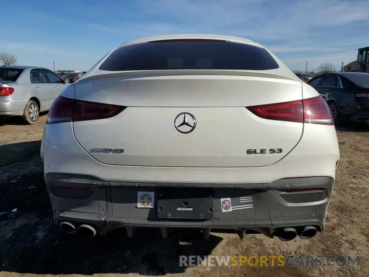 6 Photograph of a damaged car 4JGFD6BB9MA234181 MERCEDES-BENZ GLE-CLASS 2021