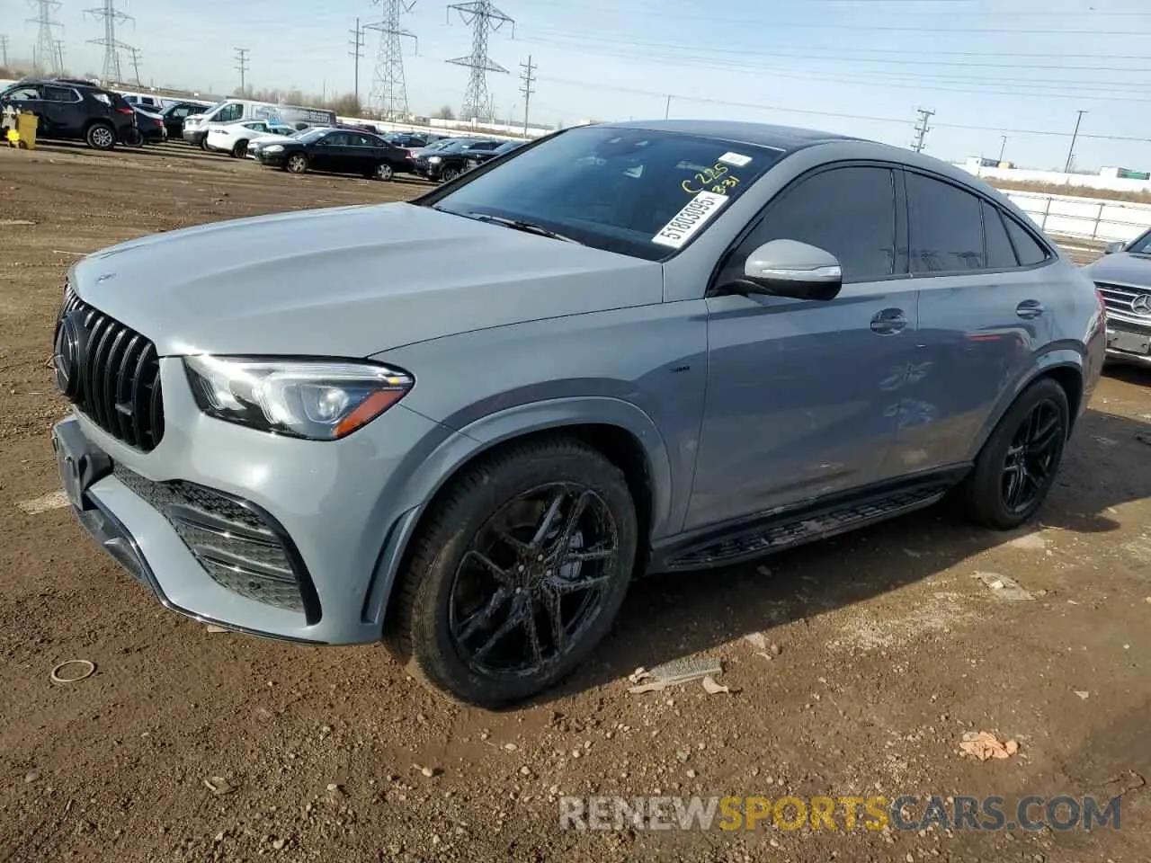1 Photograph of a damaged car 4JGFD6BB9MA379575 MERCEDES-BENZ GLE-CLASS 2021