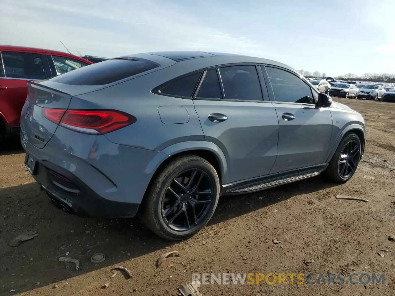 3 Photograph of a damaged car 4JGFD6BB9MA379575 MERCEDES-BENZ GLE-CLASS 2021