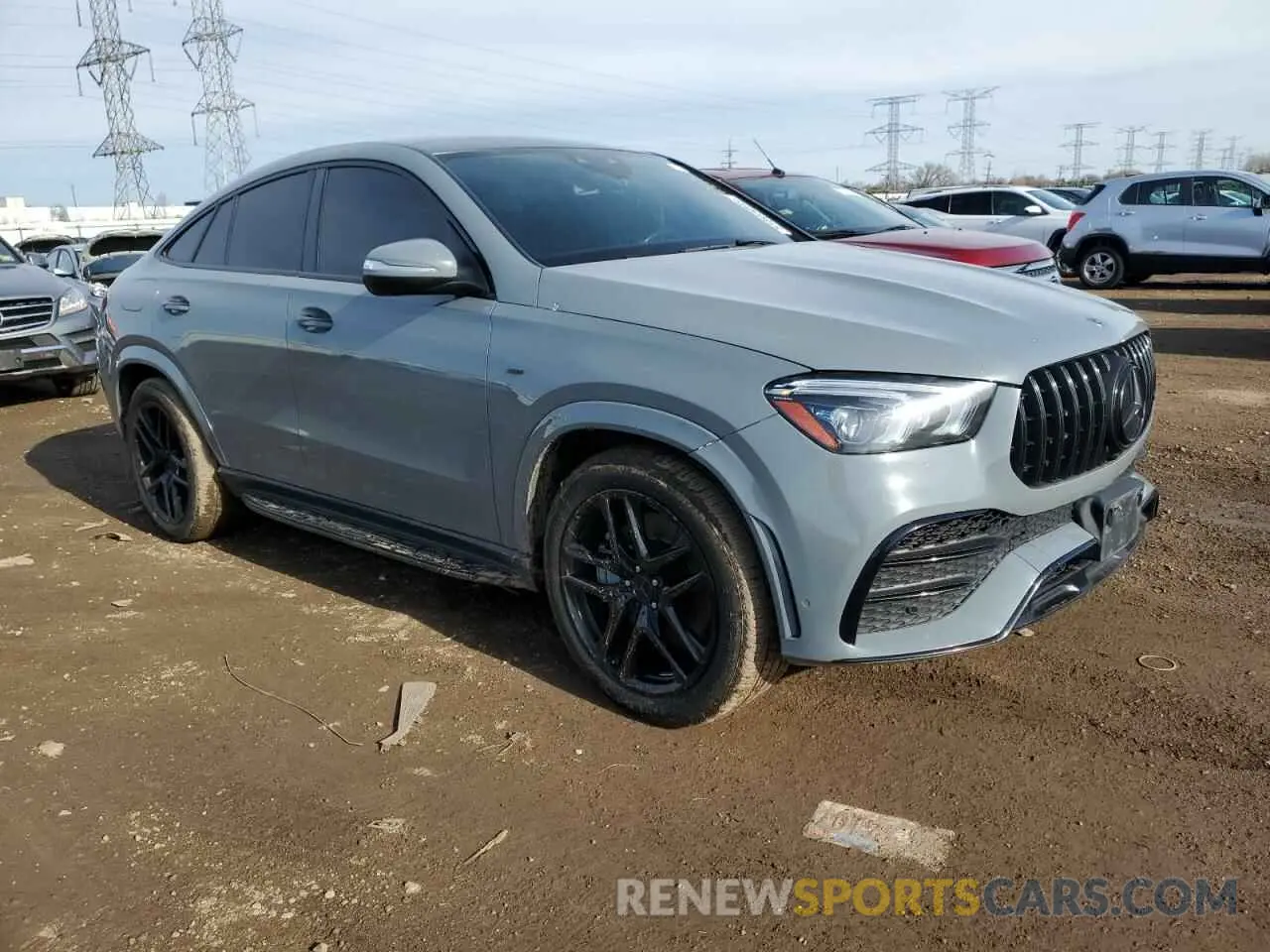 4 Photograph of a damaged car 4JGFD6BB9MA379575 MERCEDES-BENZ GLE-CLASS 2021