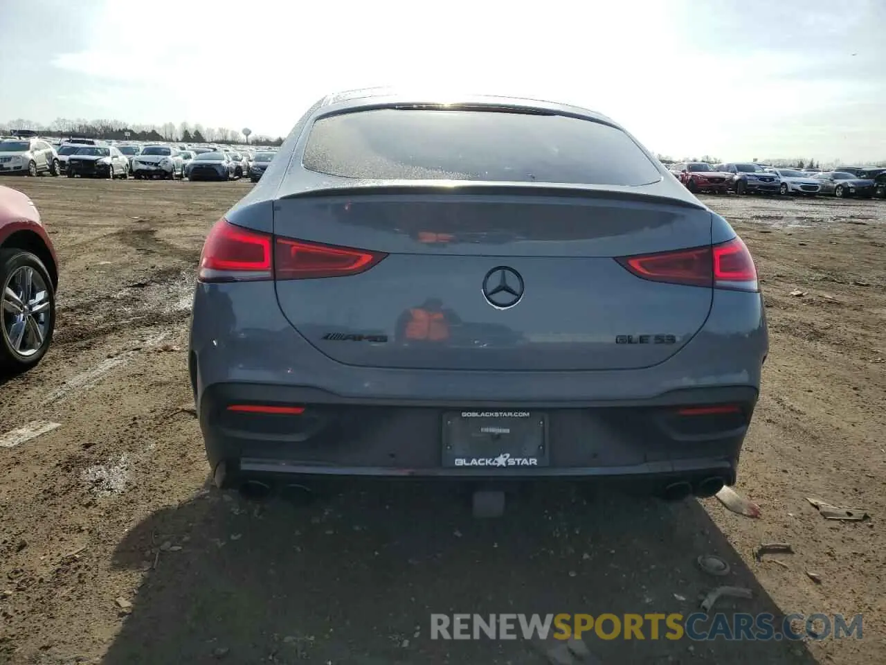 6 Photograph of a damaged car 4JGFD6BB9MA379575 MERCEDES-BENZ GLE-CLASS 2021