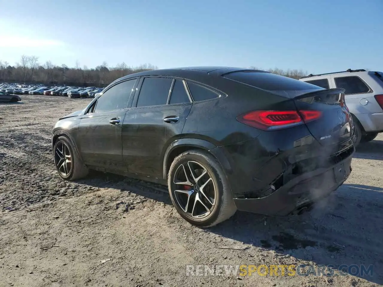 2 Photograph of a damaged car 4JGFD6BBXMA252740 MERCEDES-BENZ GLE-CLASS 2021