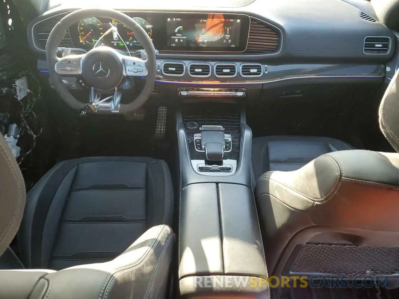 8 Photograph of a damaged car 4JGFD6BBXMA252740 MERCEDES-BENZ GLE-CLASS 2021