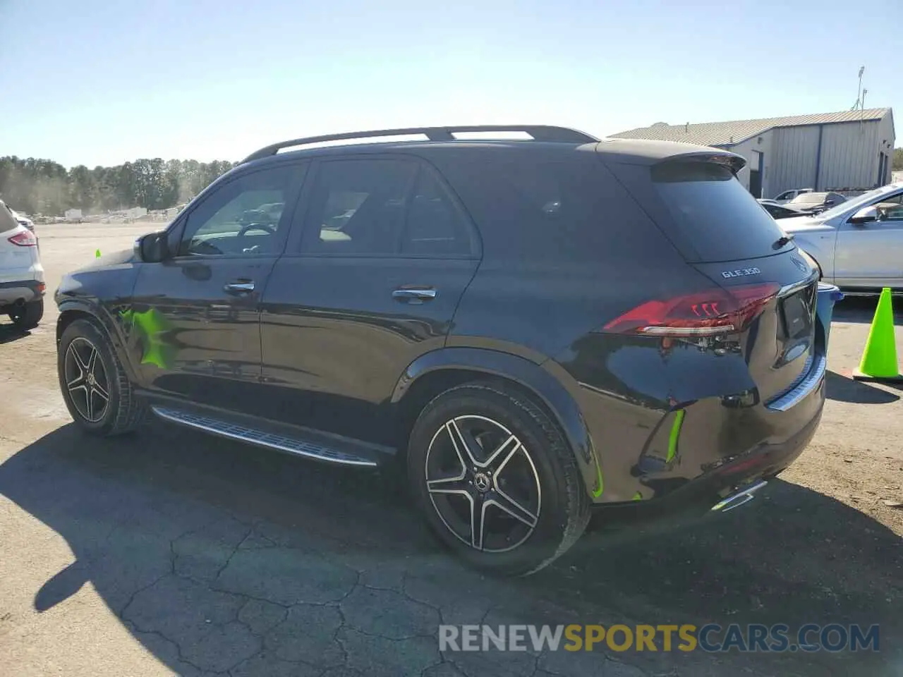 2 Photograph of a damaged car 4JGFB4JB0NA603653 MERCEDES-BENZ GLE-CLASS 2022