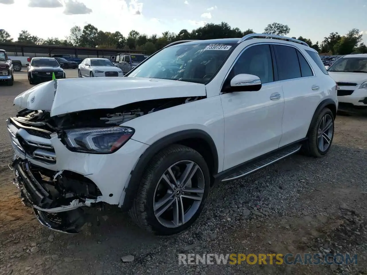1 Photograph of a damaged car 4JGFB4JB0NA700139 MERCEDES-BENZ GLE-CLASS 2022