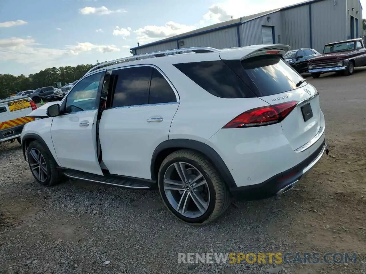 2 Photograph of a damaged car 4JGFB4JB0NA700139 MERCEDES-BENZ GLE-CLASS 2022