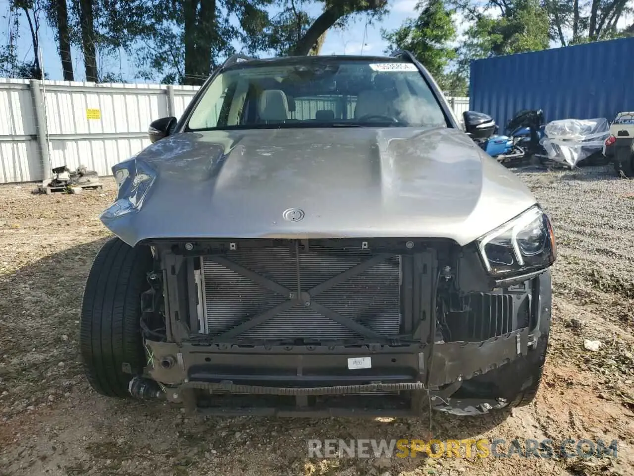 5 Photograph of a damaged car 4JGFB4JB0NA783331 MERCEDES-BENZ GLE-CLASS 2022