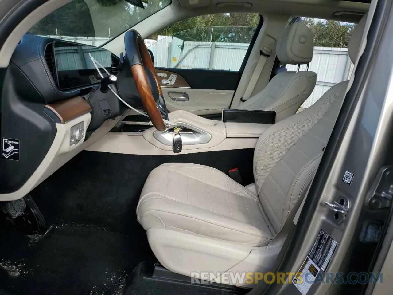 7 Photograph of a damaged car 4JGFB4JB0NA783331 MERCEDES-BENZ GLE-CLASS 2022