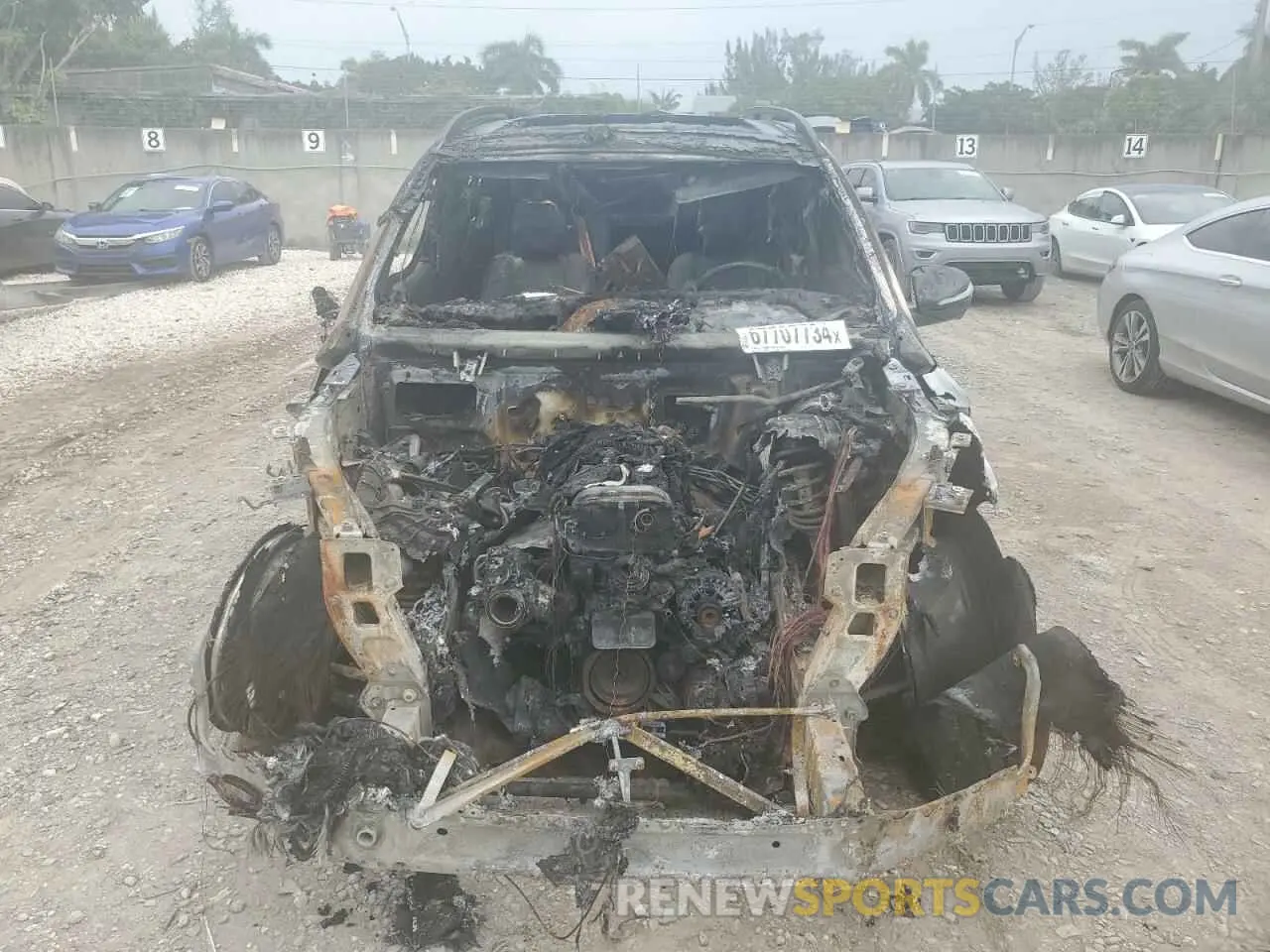 5 Photograph of a damaged car 4JGFB4JB0NA814593 MERCEDES-BENZ GLE-CLASS 2022