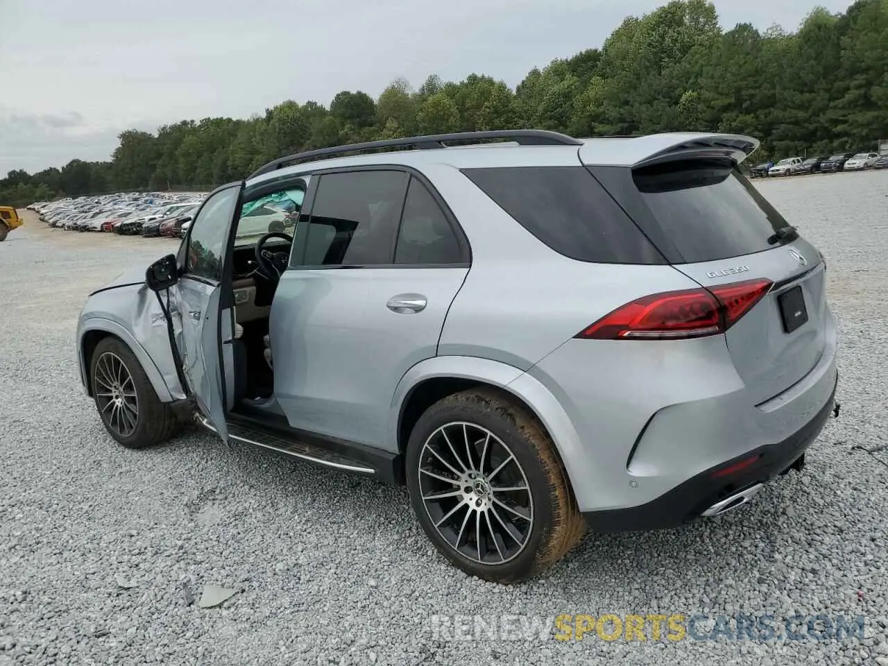 2 Photograph of a damaged car 4JGFB4JB1NA587804 MERCEDES-BENZ GLE-CLASS 2022