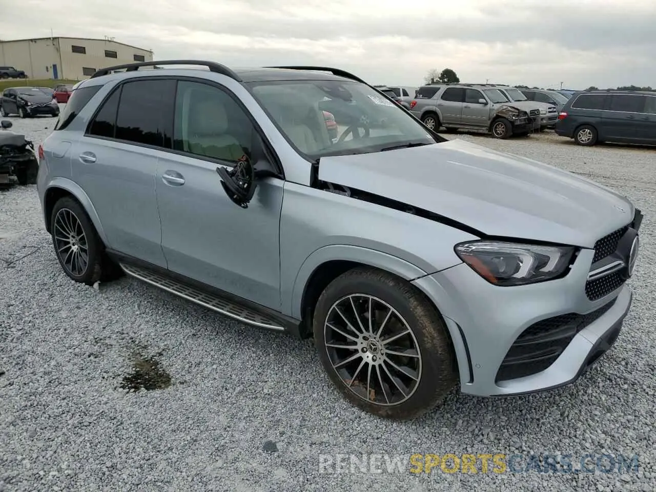 4 Photograph of a damaged car 4JGFB4JB1NA587804 MERCEDES-BENZ GLE-CLASS 2022
